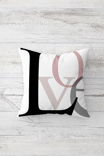 linazaitun One Side Printed Hidden Zipper Decorative Pillowcase Throw Pillow Case Seat Pillowcase