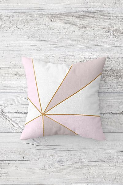 linazaitun One Side Printed Hidden Zipper Decorative Pillowcase Throw Pillow Case Seat Pillowcase