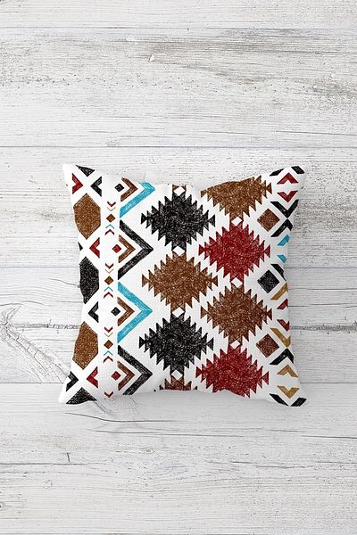 linazaitun One Side Printed Hidden Zipper Decorative Pillowcase Throw Pillow Case Seat Pillowcase