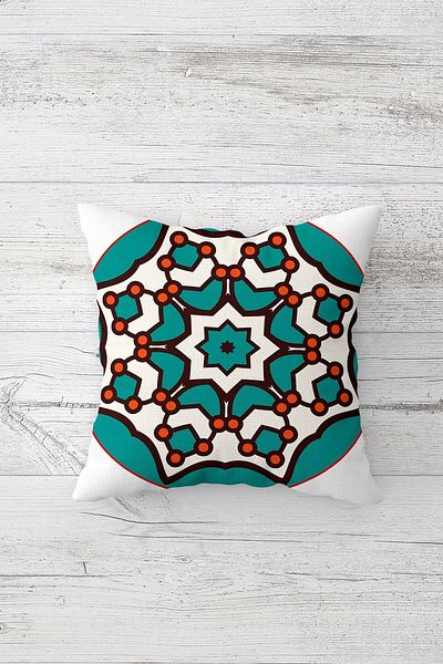 linazaitun One Side Printed Hidden Zipper Decorative Pillowcase Throw Pillow Case Seat Pillowcase