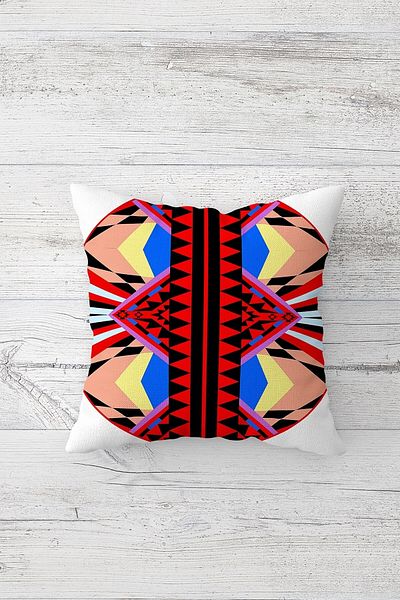 linazaitun One Side Printed Hidden Zipper Decorative Pillowcase Throw Pillow Case Seat Pillowcase