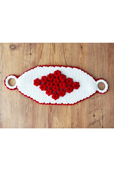 EL İŞİ Çeyizlik Uzun Lif - Kırmızı