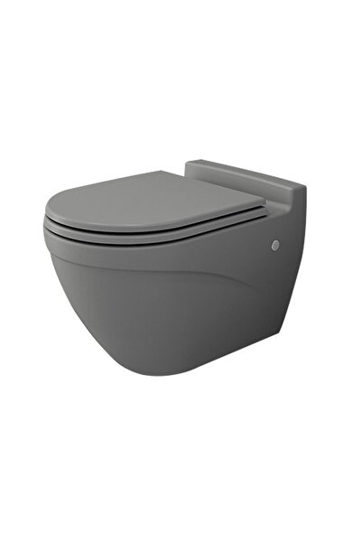 Bocchi Taormina Arch Asma Klozet Mat Gri Kapak Hariç 1012-006-0128