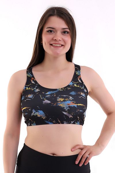Aykum Mayo Badi Bikini Single Top, moon Sand
