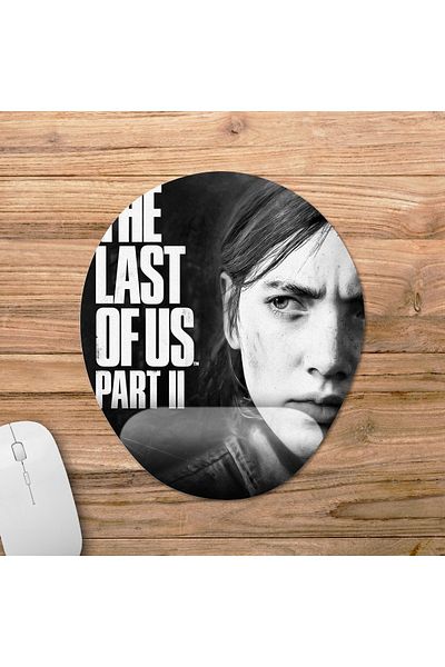 Pixxa نموذج لوحة الماوس The Last Of Us Part 2 بمساعدة المعصم - 1 بيضاوي