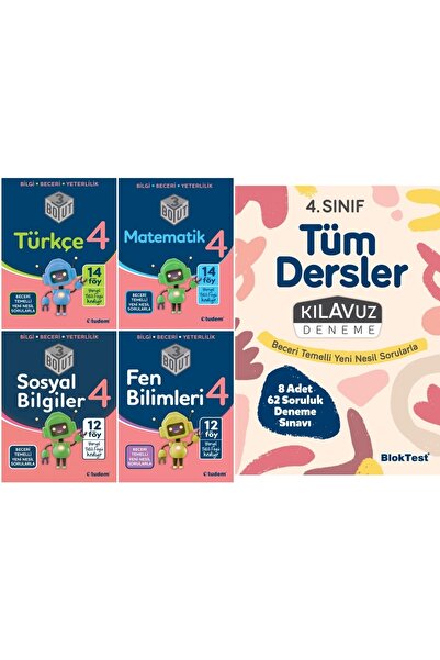 Tudem Yayınevi Tudem Yayınları 4.sınıf 3 Boyut Konu Anlatımı Ve Tüm Dersler K...