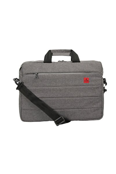 Alone 15,6-дюймова сіра лляна сумка для ноутбука з документами 8706