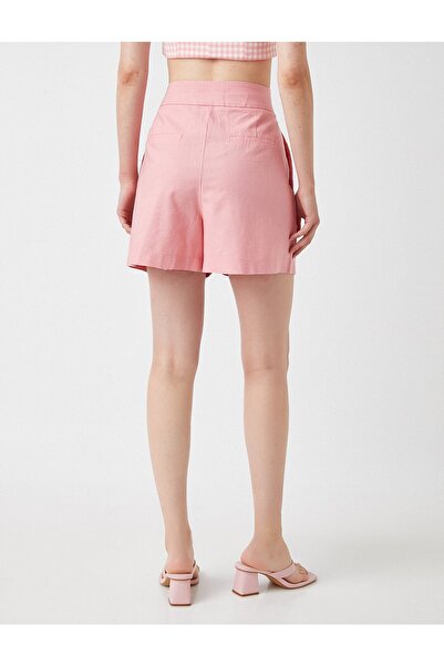 Koton Široké šortky ze směsi lnu