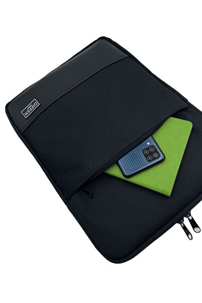 Differ 15-15,6 Inç Siyah Unisex Su Geçirmez Bilgisayar/macbook/laptop/notebook/tablet/evrak Kılıfı