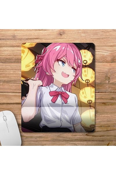 Pixxa نموذج لوحة الماوس Honkai Impact مع دعم المعصم - 1