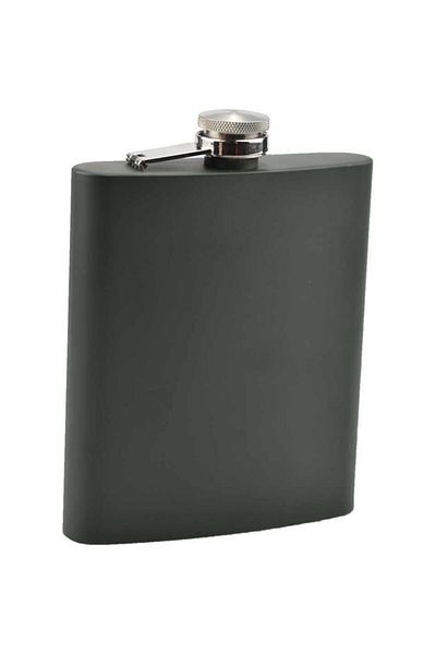 HEDİYE FİKRİ Stainless Steel Hip Flask 8 oz