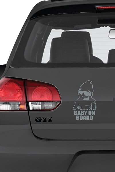 212shop Baby On Board| There is a Baby in the Car Vehicle Luggage Glass Sticker