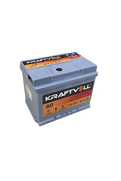 Kraftvoll 18010007 Akü (12V 60 AH) Tam Kapalı