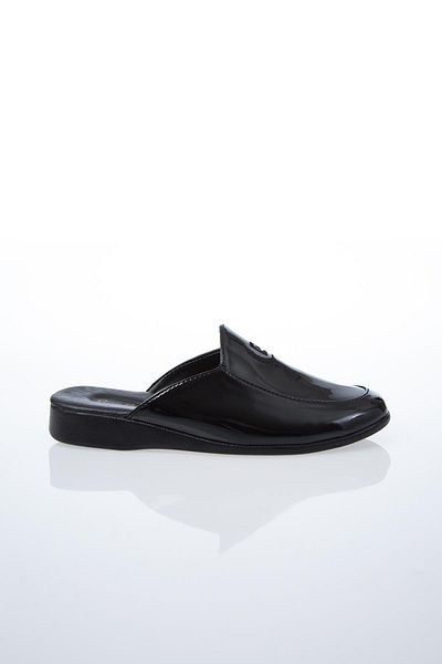 Pierre Cardin ® | PC-0289 - 3309 Patent Leather Black - Men's Slippers