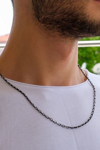 TESBİHCİBABA Popular Model 316l Stainless Steel Men's Necklace