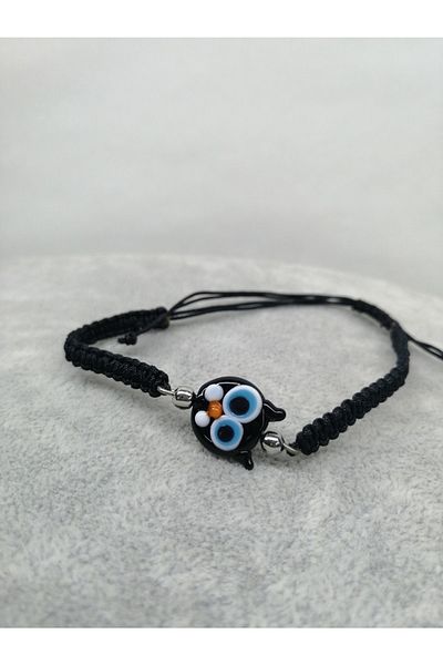 nazarboncuğuimlatı Macrame Black Cat