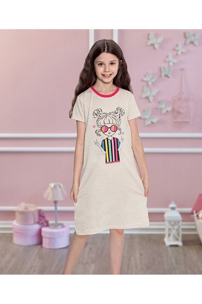 Ayans Pijama Τονίκ για κορίτσια - Άνετο και κομψό σχέδιο