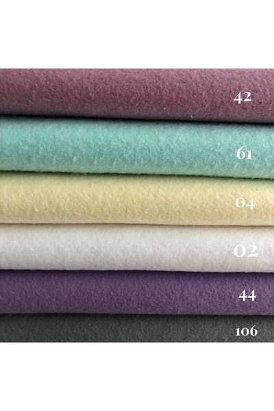 Yumuşakkeçe Thin Soft Felt 100*100 Cm 6 Colors
