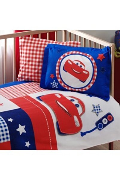 Taç Baby Bedding Set - Cars Patchwork
