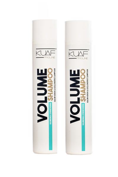 Kuaf Ince Telli Saçlara Özel Volume Şampuan 300 ml X 2 Adet