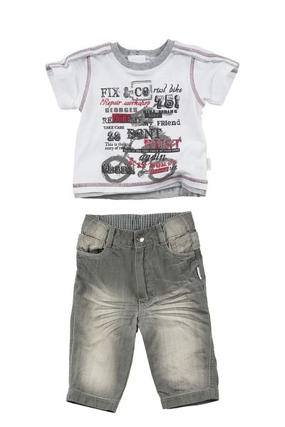 andywawa Baby Boy Tshirt and Jeans Set