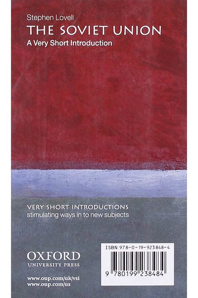 OXFORD UNIVERSITY PRESS The Soviet Union A Very Short Introduction - Very Short Introductions