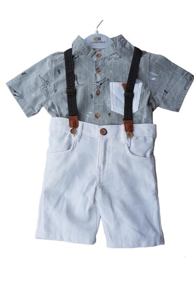 Mai Perla boys' shirt and shorts set