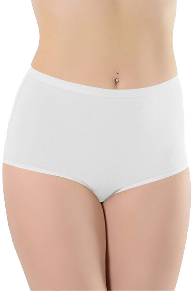 Belinay Women's 4-Pack High Waist Panties 0107 White