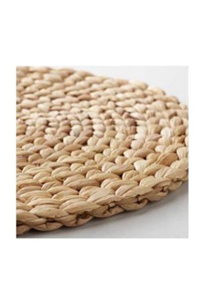 Carat Home %100 Doğal Örme Hasır Amerikan Servisi/ 6lı Supla Fma790070