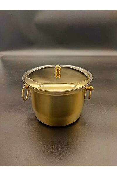 BRONDOFF Titanium Gold Mini Ice Bucket