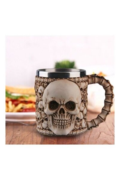 Çılgıntrend Korsan Kuru Kafa Tasarım Kupa Bardak