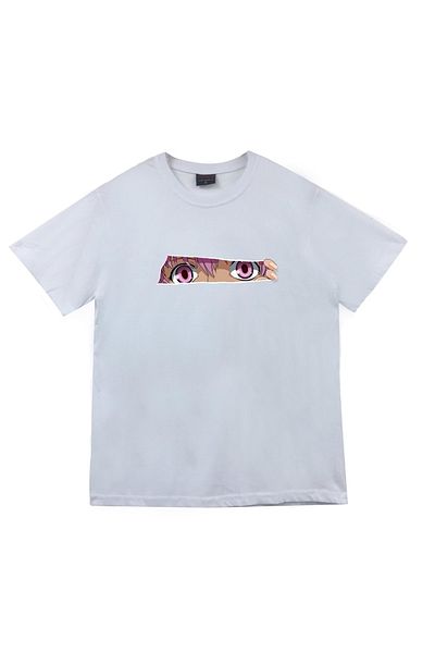 fame-stoned Mirai Nikki Anime Printed Unisex 100% βαμβακερό λευκό μπλουζάκι