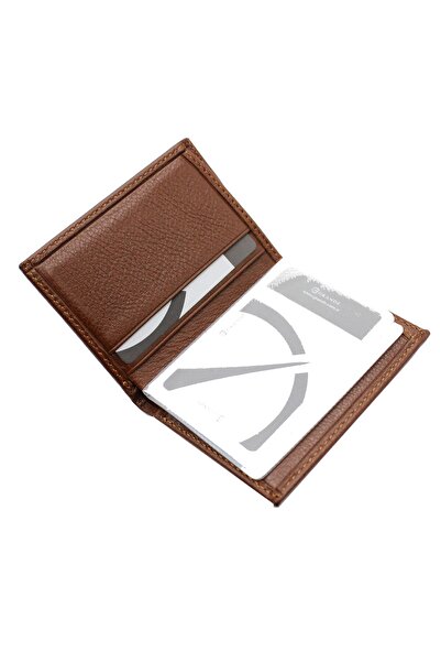 Grande Deri Grande 325 %100 натуральна шкіра Чоловічий гаманець Горіх