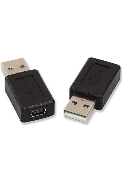 aogo Mini Usb Erkek Usb 2.0 A Erkek - Usb B Mini 5 Pin Dişi Adaptör Dönüştürü...