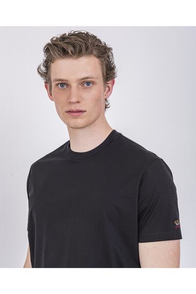 PAUL&SHARK Ανδρικό πλεκτό μπλουζάκι C.w. Βαμβάκι