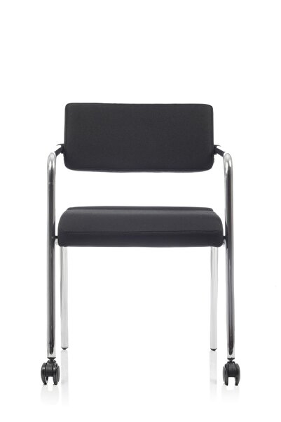 Bürosit Rabbit Krom Sandalye 2 Tekerlekli