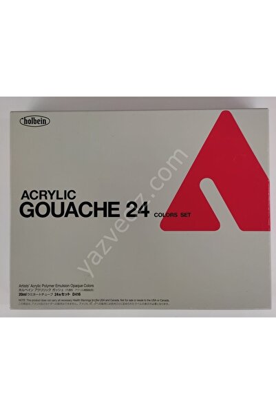 Holbein Profesyonel Akrilik Guaj Seti 24'lü Colors Set