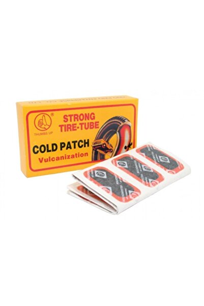 Genel Markalar Siyah 24 Lü Büyük Tip Bisiklet Lastik Tamir Seti Soğuk Yama