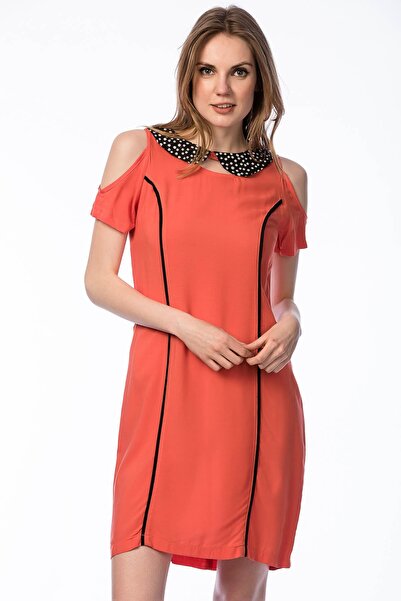 Pitti Women's Orange Dress 50834