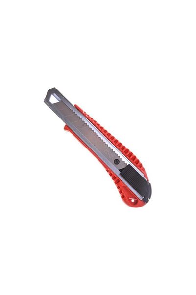 Mas Bıon Plastic Body Metal Bed Model Knife No:18 Red