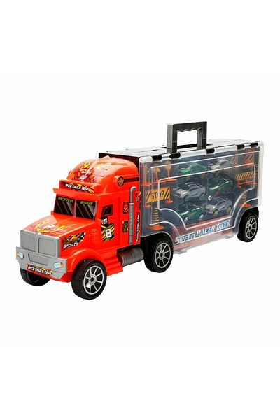 Toysan Speed Racer 6 Vehicle Transporter with Bag - Orange