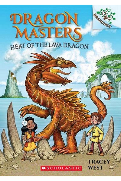 Scholastic Căldura Dragonului de Lavă - Maeștrii Dragonilor