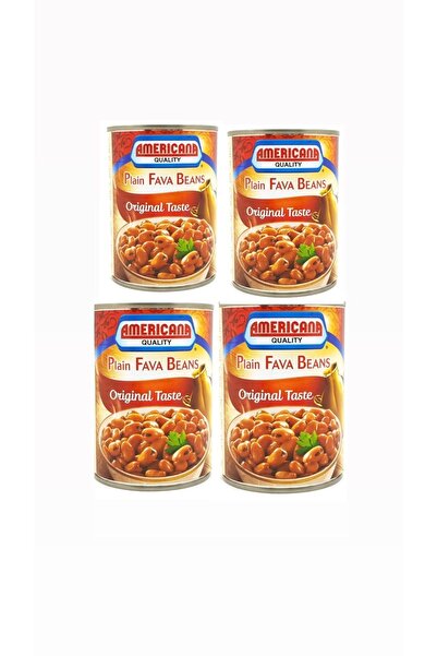 AMERICANA QUALITY Plain Fava Beans ( Sade Bakla Fasulyesi ) 4 Adet