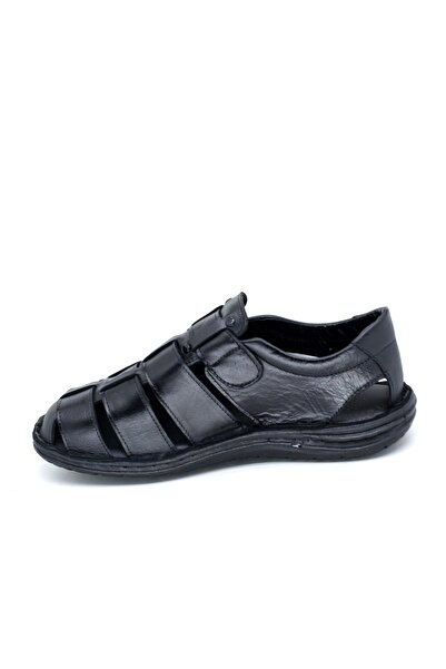 PUNTO 476424   Ανατομικά άνετα κλειστά σανδάλια από φυσικό δέρμα