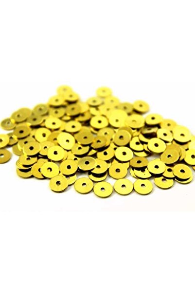 yfhobi 20 Adet - 6 Mm Yuvarlak Pul, Takı Malzemesi, Metal Pul, Ham Pirinç #81h