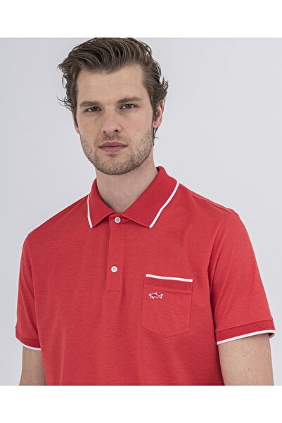 PAUL&SHARK Men's Knitted Poloshirt C.wCotton