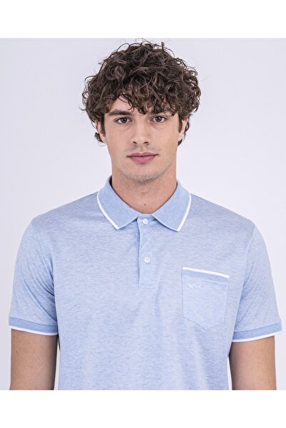PAUL&SHARK Men's Knitted Poloshirt C.wCotton