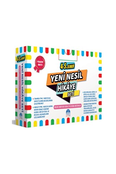 Martı Çocuk Yayınları Yeni Nesil Hikaye Seti 4-5. Sınıf Pembe