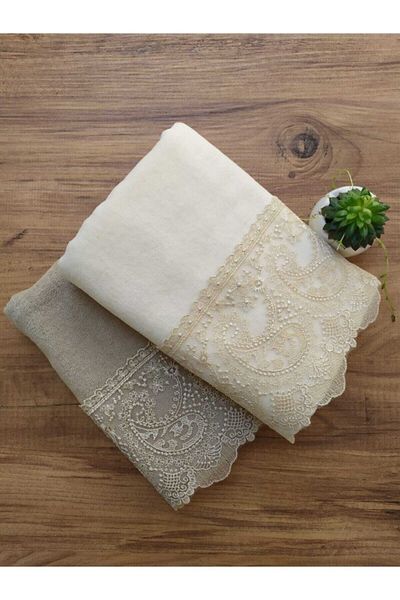 Çeyiz Bahçesi Σετ πετσετών Liza Double Velvet 50&90