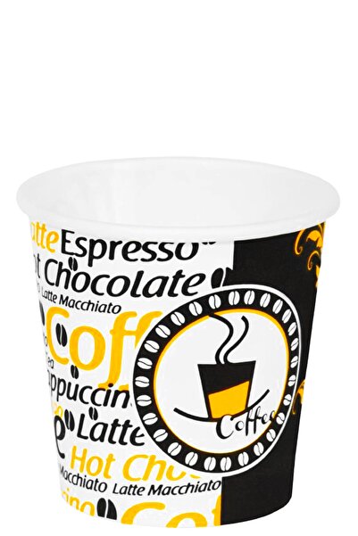 Aygün Cup 4 Oz Karton Bardak Espresso Kahve Kağıt Bardak 100 ml - 100'lü